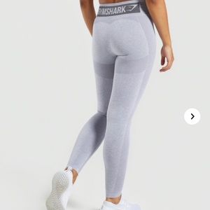 Flex High Waisted Leggings in Grey/Blue